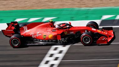 GP Gran Bretagna 2020, Silverstone: Charles Leclerc (Ferrari)