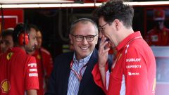 Ferrari, Domenicali nega un ritorno al posto di Binotto