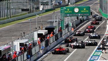 GP Italia 2020, Monza, il traffico delle qualifiche