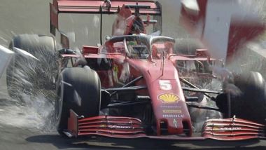 GP Italia 2020, Monza: Sebastian Vettel (Ferrari)