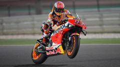 MotoGP Qatar 2019: Rossi primo nelle FP1, Marquez nelle FP2
