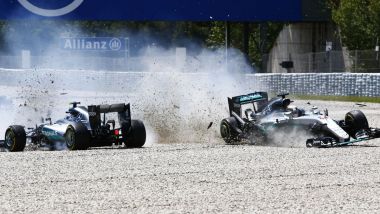 GP Spagna 2016, Barcellona: Mercedes, Lewis Hamilton vs Nico Rosberg