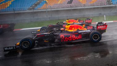 GP Turchia 2020, Istanbul Park - Max Verstappen e Alex Albon (Red Bull)