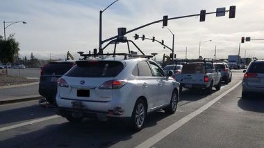 Guida autonoma, primo incidente per una Apple Car