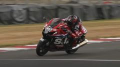 Suzuki Hayabusa: Sylvain Guintoli in pista a Donington Park. Video