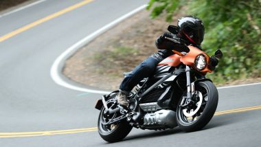 Harley-Davidson LiveWire 2019 in azione