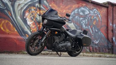 Harley-Davidson Low Rider ST: 3/4 anteriore