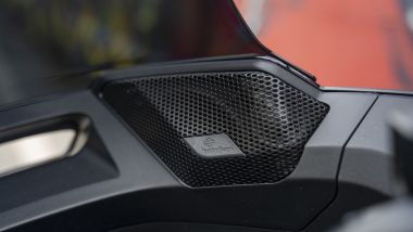 Harley-Davidson Low Rider ST: l'impianto audio Rockford Fosgate è optional