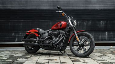 Harley-Davidson Street Bob 114 in posa