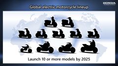 Honda: 10 scooter e moto elettrici entro il 2025