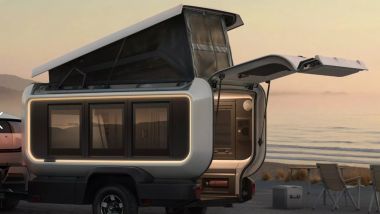 Honda Base Station Prototype: il caravan leggero con il tetto sollevato