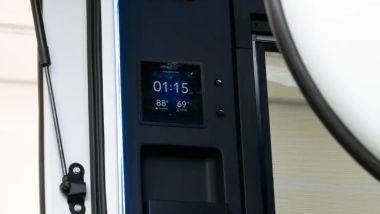 Honda Base Station Prototype: il pannello di controllo posteriore