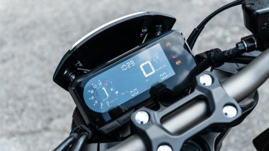 Honda CB650R 2021: il display LCD