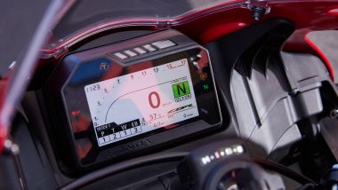 Honda CBR600RR 2024, il nuovo strumento