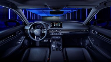 Honda Civic 2022, gli interni