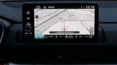 Honda CR-V e:Hev 2024 Advance AWD, lo schermo dell'infotainment