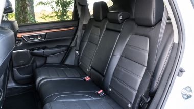 Honda CR-V Hybrid: dettaglio sedili posteriore