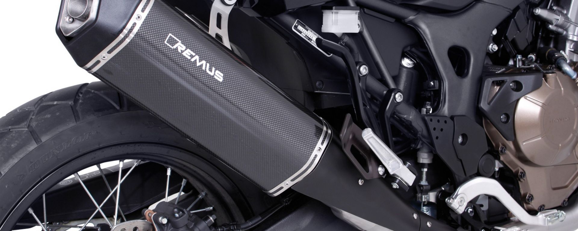 Yamaha MT 09 2021 - 2023 Impianto di scarico Collettori Marmitta Silenziatore GP NERO + dB killer medium DOMINATOR sistema di scarico