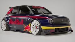 Honda-e: una versione corsaiola in livrea Red-Bull