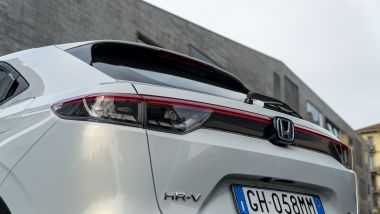 Honda HR-V e:HEV, le luci posteriori
