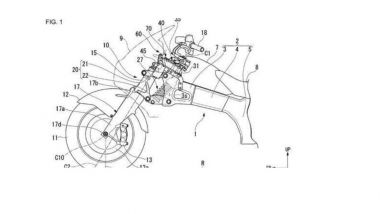 Honda: il brevetto del sistema anti-caduta