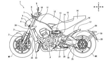 Honda: il brevetto della nuova CB1000R 2024