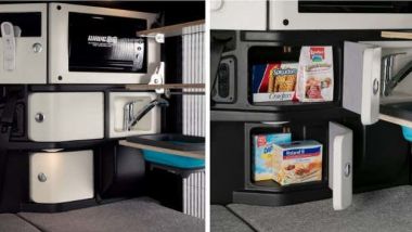 Honda N-Van Compo è equipaggiato di tutto: dal lavandino al forno a microonde