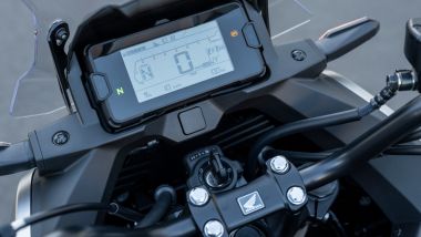 Honda NC750X 2021: il nuovo display LCD
