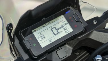 Honda NC750X 2022: il display LCD