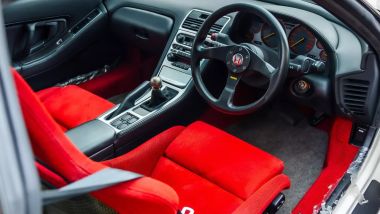Honda NSX-R NA2: l'abitacolo in perfette condizioni della supercar giapponese