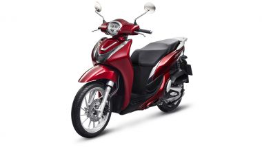 Honda SH Mode 125 2021: disponibile anche in rosso Candy Noble Red
