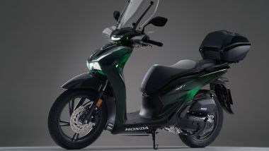 Honda SH125i e 150i: arriva la colorazione Vetro Green