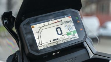 Honda X-ADV: la strumentazione