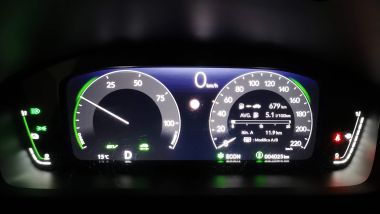 Honda ZR-V e:HEV Advance, il quadro strumenti
