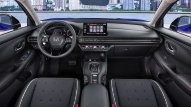 Honda ZR-V gli interni. Molto Civic