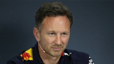 Horner (Red Bull) in conferenza stampa in Ungheria