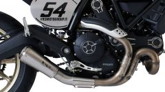 HP Corse: lo scarico GP07 per la Ducati Scrambler Cafè Racer