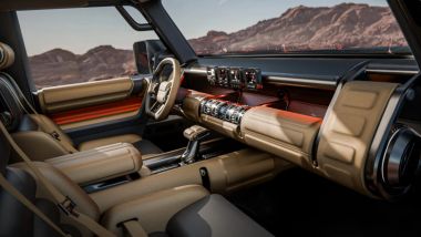 Hyundai Boulder: l'abitacolo in perfetto stile off-road con elementi robusti e layout moderno