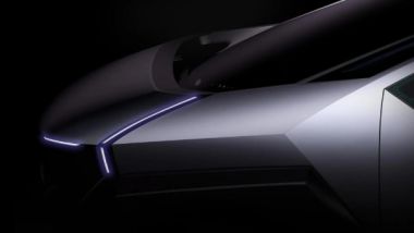 Hyundai: il frontale del concept Earth con sottili luci a LED