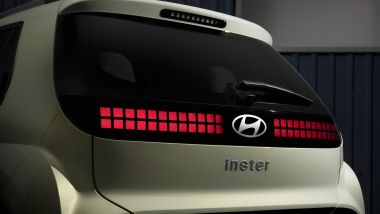 Hyundai Inster, le luci posteriori