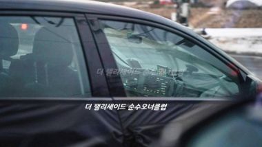 Hyundai Ioniq 5: la foto spia degli interni catturata da The Korean Car Blog
