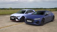 In video la gara tra Hyundai Ioniq 5 N e Audi RS7 Performance