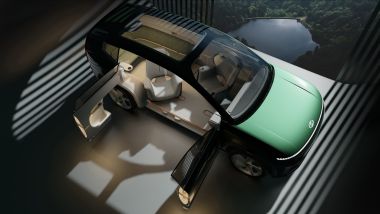 Hyundai Ioniq SEVEN, il tetto panoramico è un display
