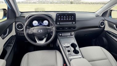 Hyundai Kona Electric 2021: interni