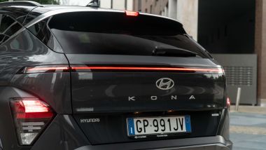 Hyundai Kona Hybrid: dettaglio posteriore