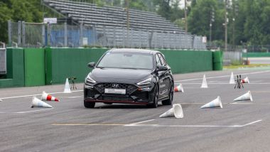 Hyundai N Driving Experience a Monza: il testo di scarto dell'ostacolo