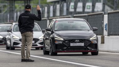Hyundai N Driving Experience a Monza: la partenza dalla pit lane