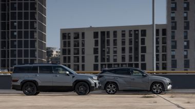 Hyundai Tucson e Santa Fe PHEV: al volante degli sport utility con motore ibrido alla spina