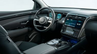 Hyundai Tucson Plug-in Hybrid: il posto guida