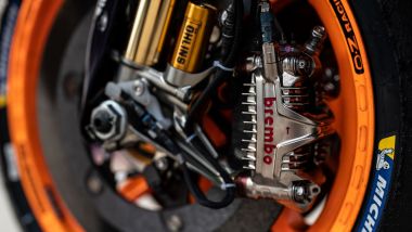 I dischi dei freni Brembo per la MotoGP